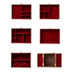 GZJSLOVE Double Happiness Wedding Jewelry Cabinet - detail view 8