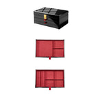 GZJSLOVE High-Gloss Two-Drawer Jewelry Box with Mirror - detail view 10