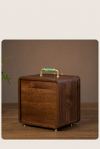 GZJSLOVE Butterfly Inlay Walnut Jewelry Cabinet - product view 11