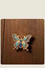 GZJSLOVE Butterfly Inlay Walnut Jewelry Cabinet - product view 12