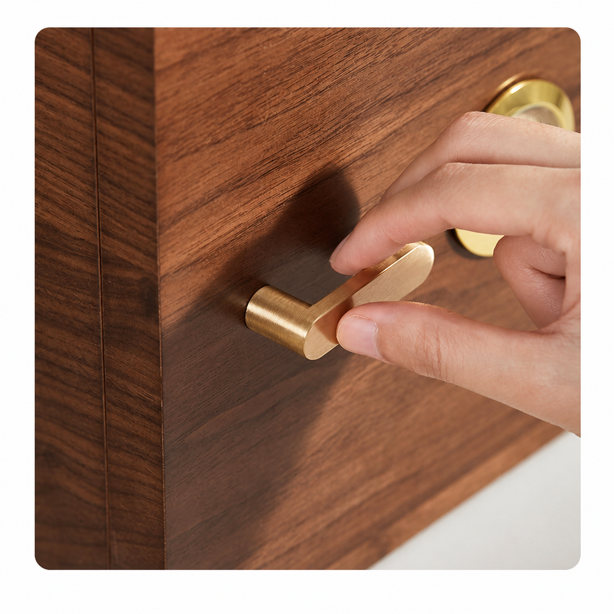 GZJSLOVE Anti-Tarnish Walnut Jewelry Box - product view 14