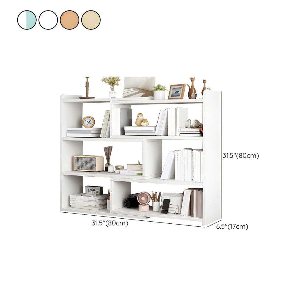Modern Versatile Wood Bookcase for Easy Assembly and Space Efficiency