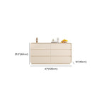 Chalk Trendy Natural Wood Console Dresser/Semainier with 6/8/5 Drawers in Horizontal/Vertical Orientation