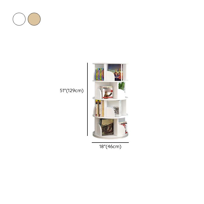 Barrister Bookcase with 6-Shelf/7 Shelves/5-Shelf, Lumber Frame, Vertical or Horizontal, Closed Back