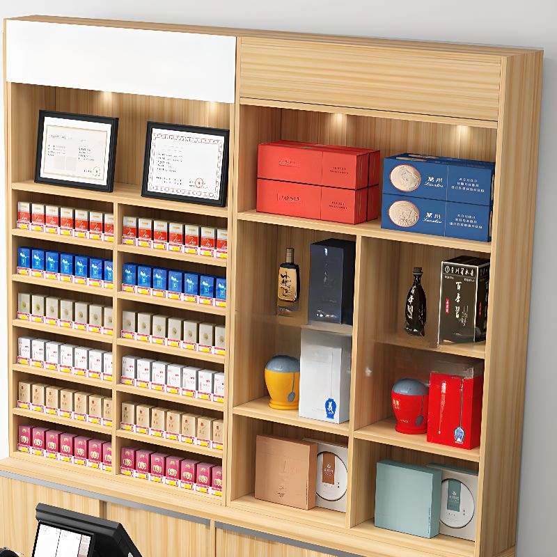 Manufactured Wood Top Reception Desk with Hutch, Cable Management, and Desk Return