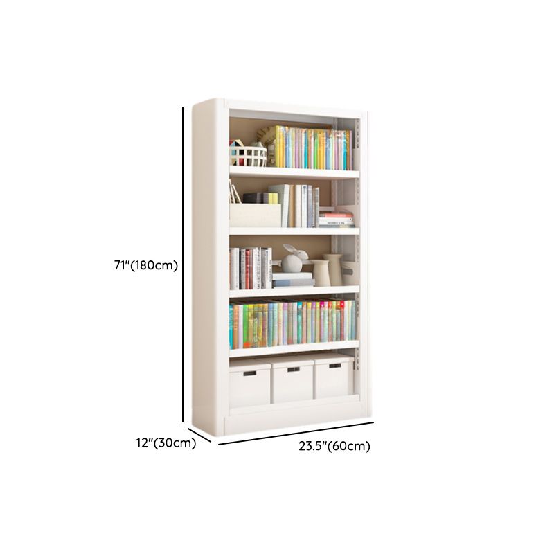 Chalk Organizer Shelf with 7 Shelves/6-Shelf/5 Shelves in Steel, Vertical, Open Back