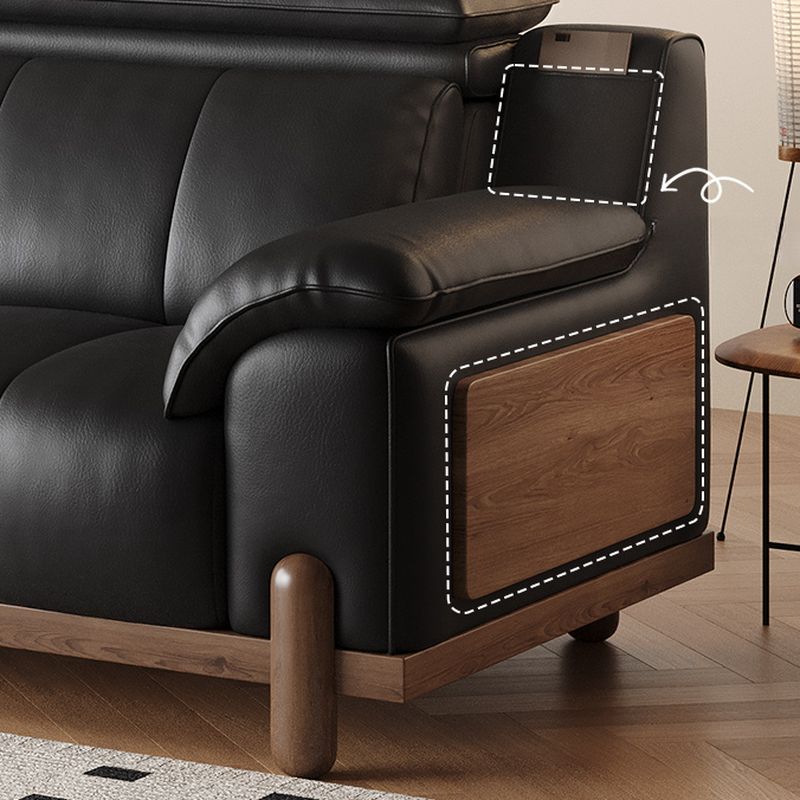 Contemporary Modern Solid Color Water Resistant Ink Standard Sofa for 2 People