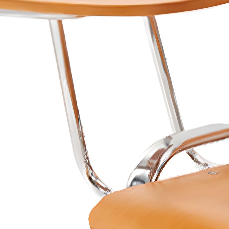 Simple Style Ergonomic Office Chairs with Laminate Butter Color Waterfall Seat