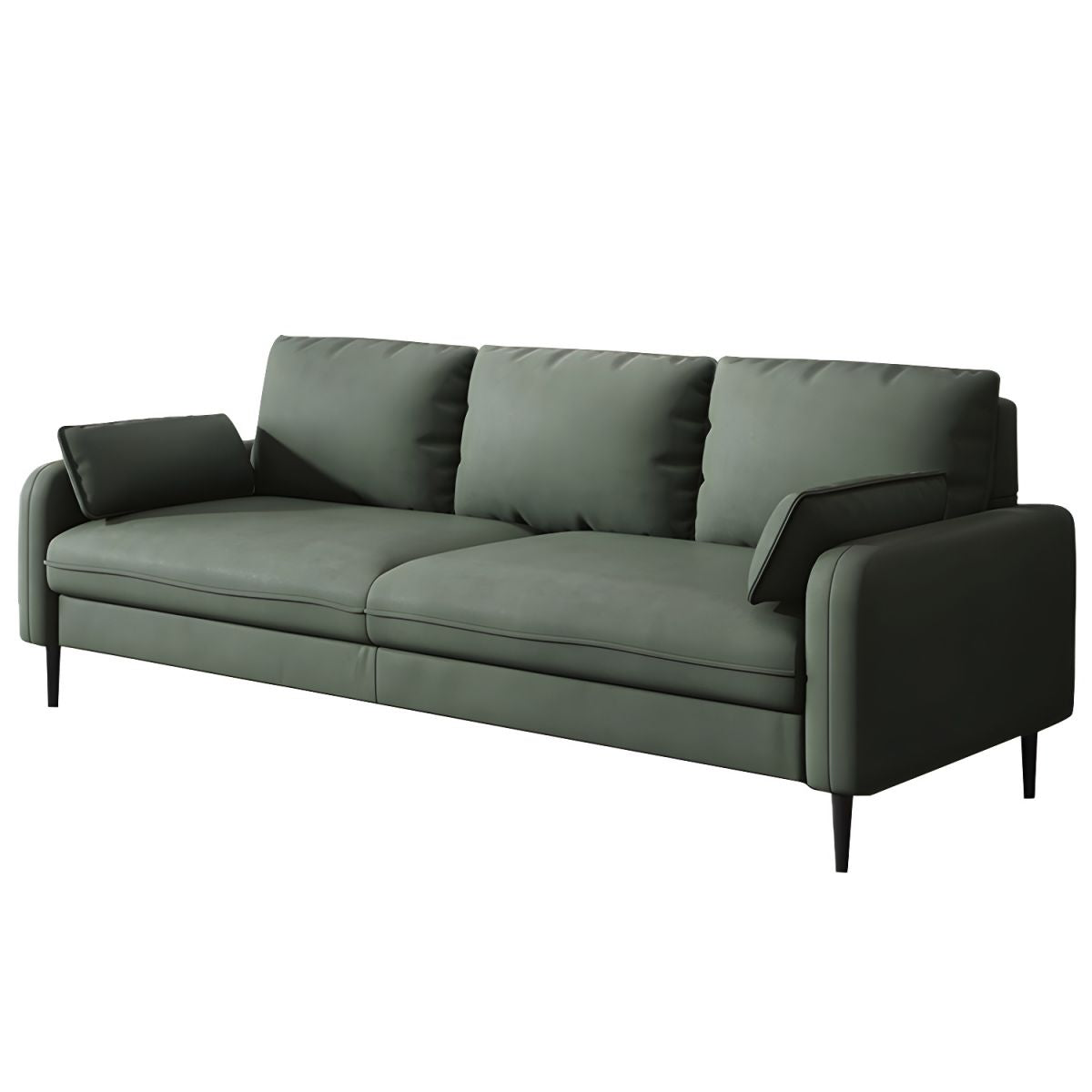 Modern Pillow Back Sofa with Storage Not Included for 35-40 Women