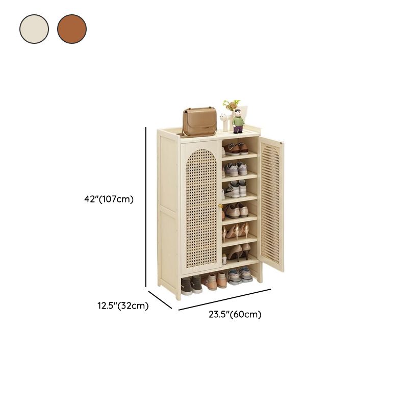Bamboo 8 Tiers/7 Tiers Shoe Tower with Dustproof Feature