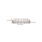 Midnight Black/White Standard Sofa/Loveseat with Armrest for Drawing Room