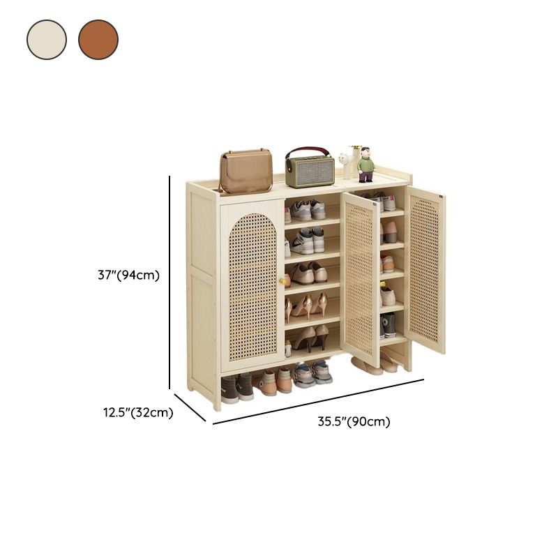 Bamboo 8 Tiers/7 Tiers Shoe Tower with Dustproof Feature