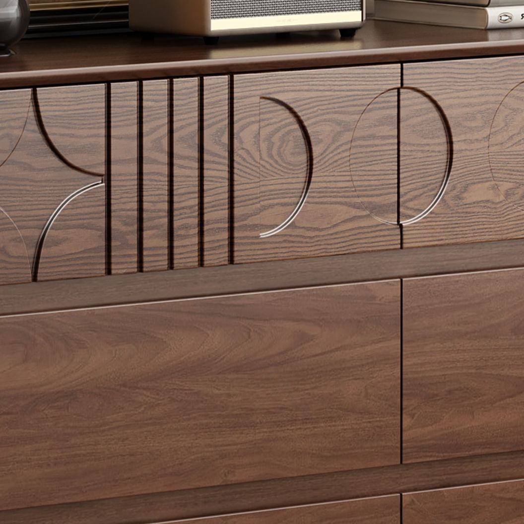Cocoa Trendy Raw Wood Console Dresser/Semainier in Horizontal/Vertical Orientation