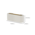 Chalk Oblong Display Table with Locker Feature, Unfinished Finish, 30 to 39 in/40 in & Above Height, 50 in & Above Size, 20 to 29 in Width