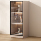Detached Accent Cabinet with Damp-proof Features in Sand Color