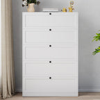 Casual Steel Bachelor Chest/Semainier with 5/3/4 Drawers in Vertical/Horizontal Orientation