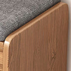 Art Deco Composite Wood Rectangle Shoe Storage Bench with 2/3 Shelves for 1-10 Pairs in Drawing Room, Closed Back