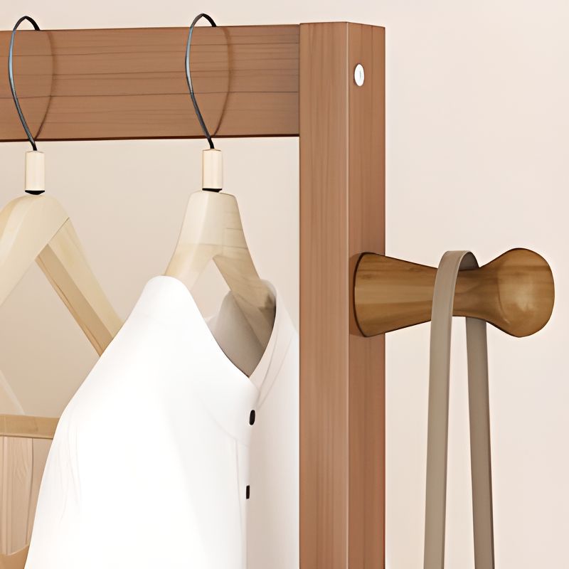 Modern Simple Style Hall Rack with 5 Shelves/4 Shelves and 1 Hook
