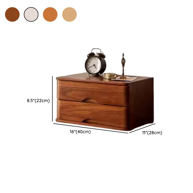 Free Standing Horizontal Filing Cabinet/Vertical Filing Cabinet in Wood with 1 Shelf and Drawer in a Simplistic Style