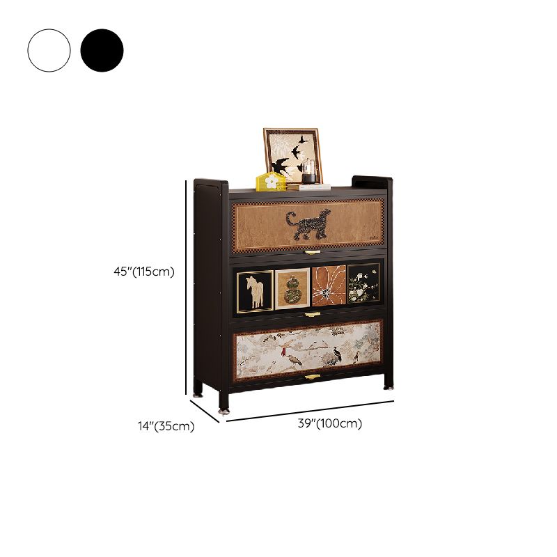 Detached Accent Cabinet with Damp-proof Steel Countertop