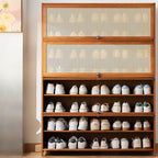 Sepia Bambusa 4-tier Shoe Storage Cabinet