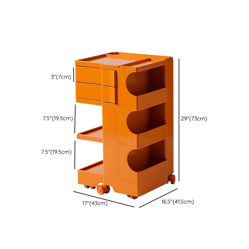 Modern Tool Service Cart with 4 Shelves /5 Tiers/6 Tiers Office