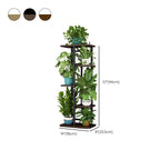Trendy Rectangle Timber Flower Stand with 8/7/6 Shelves