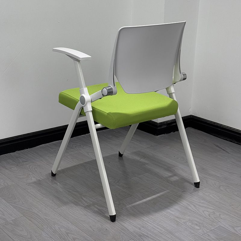 Casual Light Blue/Light Green/Apricot Color Upholstered Ergonomic Office Chairs with Arms
