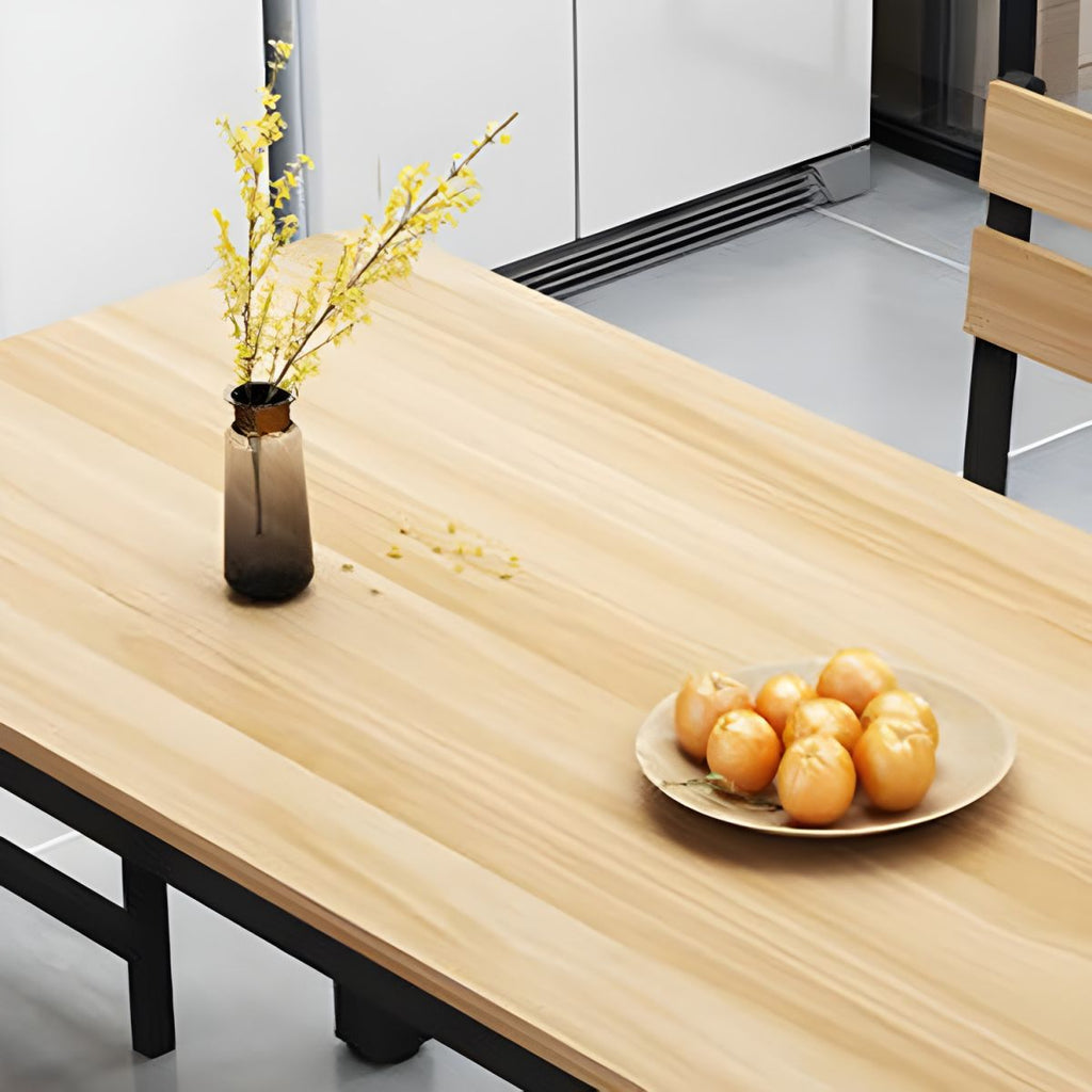 Modern Style Wooden Dining?Room?Set Standard Height Home Dining Table Furniture