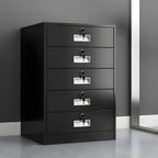 File Cabinet Metal Locking Drawers Plain Vertical File Cabinet