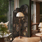 Indoor Midnight Black Translucent Folding Self-supporting Temporary Wall Panels