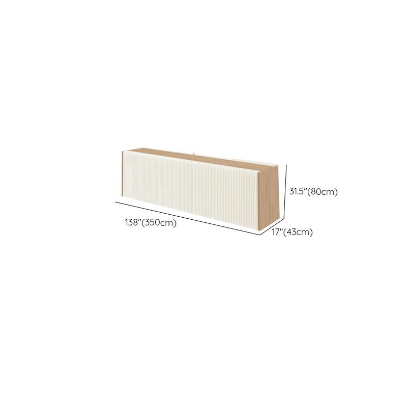 Chalk Folding Display Table in Rectangle Shape, 30 to 39 in Height, Unfinished Finish, 50 in & above Size, Up to 19 in Width