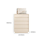 Chalk Trendy Natural Wood Console Dresser/Semainier with 6/8/5 Drawers in Horizontal/Vertical Orientation