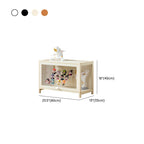 Bambusa Flooring Curio Cabinet with Stockroom, 4 Cabinets/3 Cabinets/2 Cabinets, 4 Shelves/3 Shelves/2 Shelves, 4 Doors/3 Doors/2 Doors