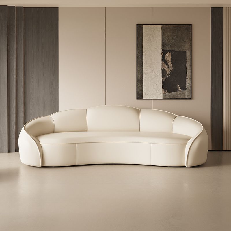 Versatile Olive Green/Ivory/Sand Sofa/Loveseat/Single Sofa with Sloped Arms and Concealed Support