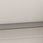 Contemporary Oblong Reception Desk in Ink/Dark Gray Polymerized Material Top