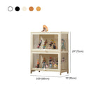 Bambusa Flooring Curio Cabinet with Stockroom, 4 Cabinets/3 Cabinets/2 Cabinets, 4 Shelves/3 Shelves/2 Shelves, 4 Doors/3 Doors/2 Doors