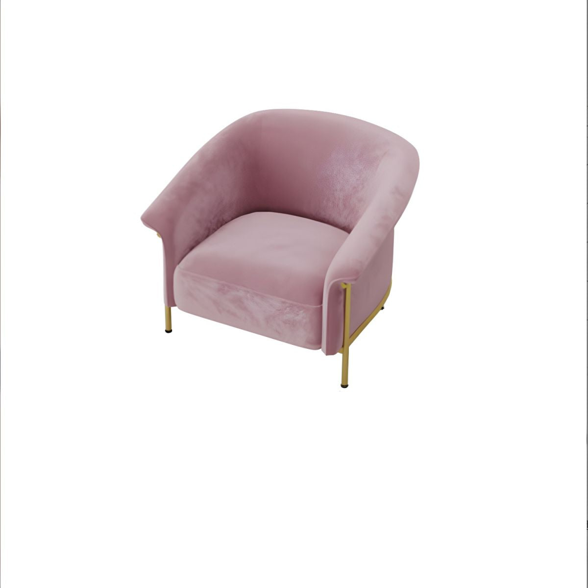 Scandinavian Cushions Tuxedo Arm Curved Living Room Fabric Settee
