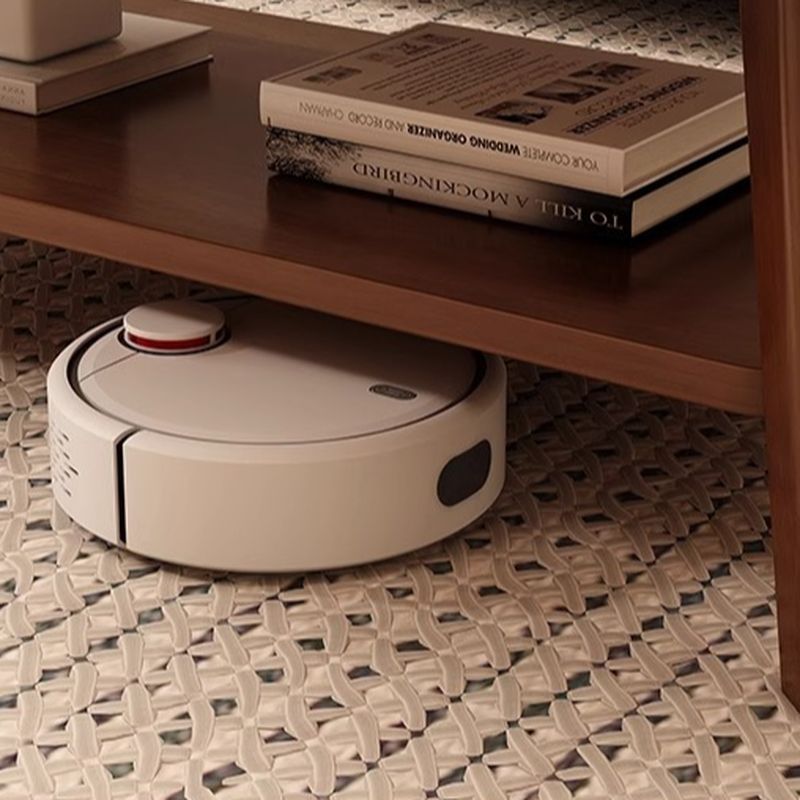 Oval Laminate Board Game Coffee Table with Stockroom and 1 Shelf