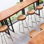 Modern Rectangular Pub Table 1/5 Pieces Wooden Counter Table
