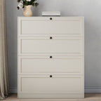 Casual Steel Bachelor Chest/Semainier with 5/3/4 Drawers in Vertical/Horizontal Orientation