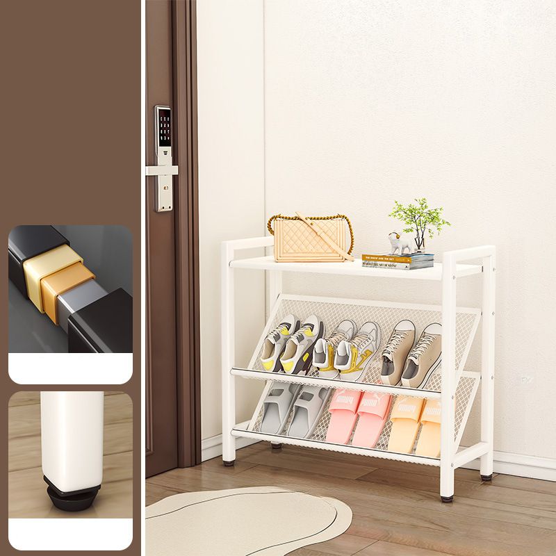 Modern Steel Shoe Shelf with 5 Tiers/4 Tiers/3 Tiers and Unattached Shelf