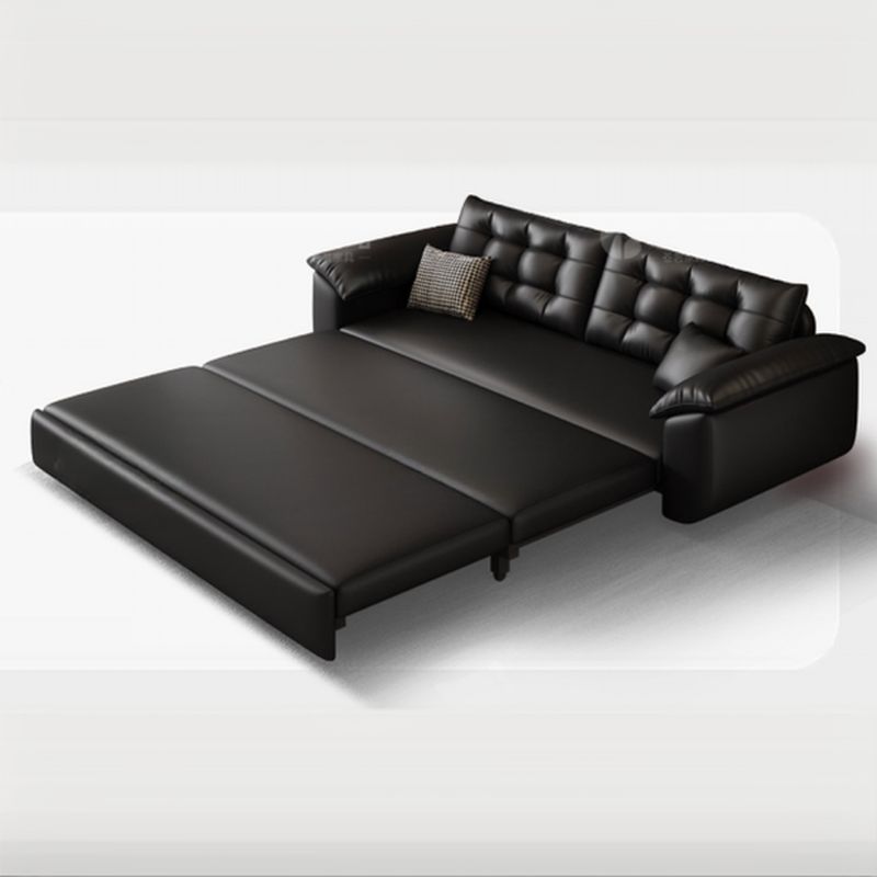 Moisture-proof Futon Day Bed with Tufted Back, Receptacle Storage, Pillow Top Arm, Stitch-tufted, and California King Size/King Size/Queen Size