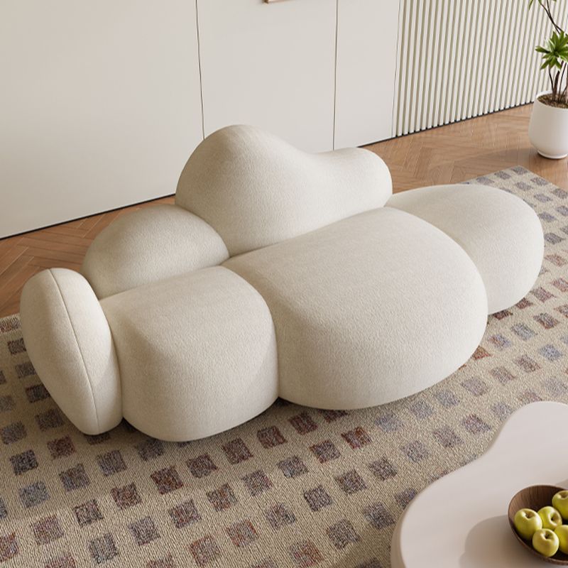 Contemporary Modern Solid Color Scratch-durable Sofa/Loveseat in Midnight Black/Gray/Rose, Seats 3/2-seater