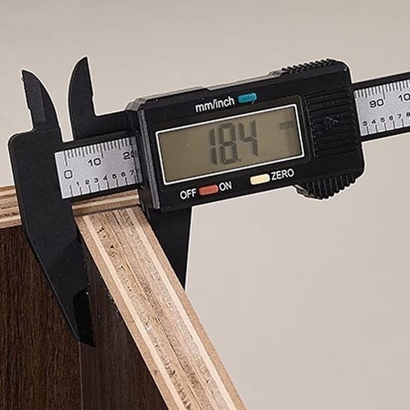 Modish Nightstand With Drawer Organization, 2 Drawers, and Lumber Countertop