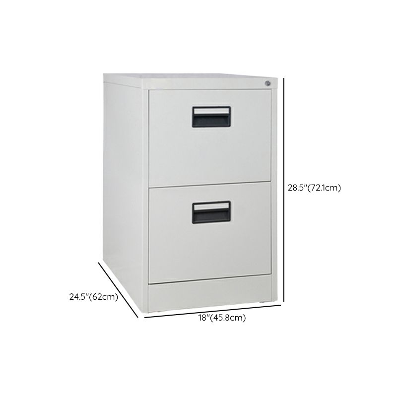 Vertical Filing Cabinet/Horizontal Filing Cabinet in Steel with Key Lock