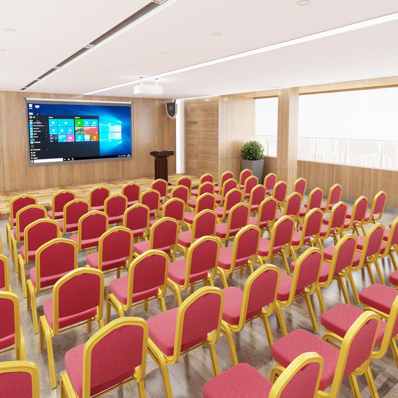 Parlor Side Chair with Gilded Legs and Foot Pads