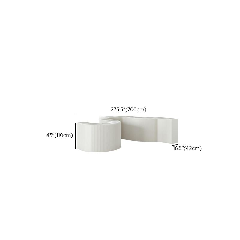 Chalk Collapsible Rectangle Up to 19 in W x 20 to 29 in/30 to 39 in/40 in & above H Unfinished Display Table with Single Pedestal Base