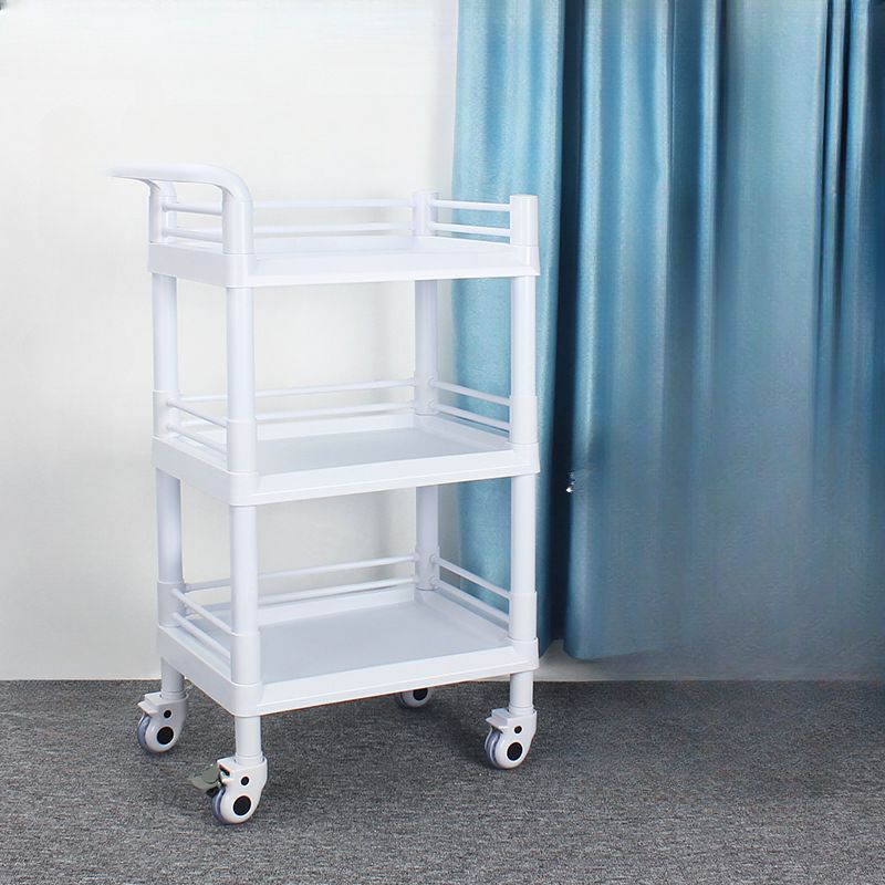 Modern Plastic Tool Utility Cart All Ages with 3 Shelves/2 Tiers