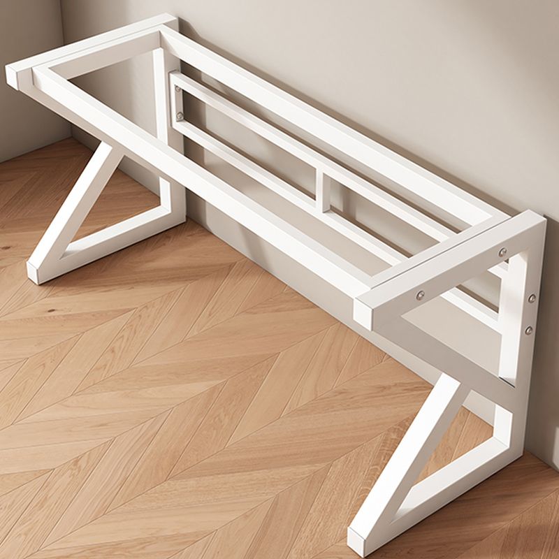 Minimalist Gaming Computer Desk in Midnight Black/Brown/Natural Finish, Distortion-resistant Sled Base with Independent Structure and Wire Management, Engineered Wood Top